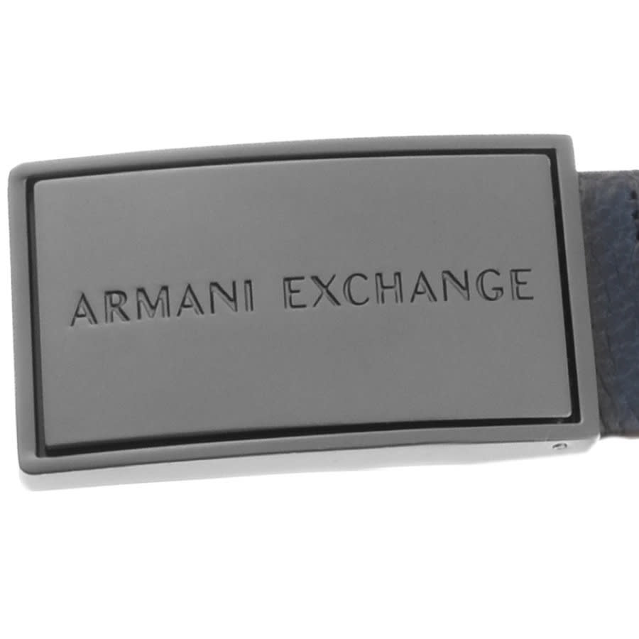 Alternative Image for ProductArmani Exchange Reversible Belt Blue3